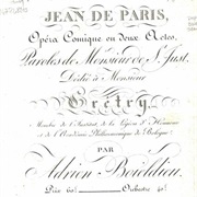 Jean De Paris (Boieldieu)