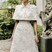 Shirt Collar on Capelet/Cape