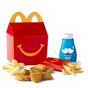 6 Piece Chicken McNuggets Happy Meal