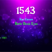 #7683 Bette Davis Eyes by Kim Carnes