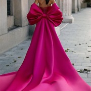 Bow Cape Flowing Into Train