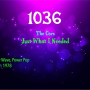 #7512 Just What I Needed by the Cars