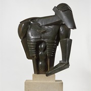 Torso in Metal From Rock Drill