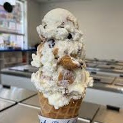 Vanilla Peanut Butter Ripple Ice Cream