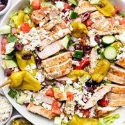 Greek Grilled Chicken Salad