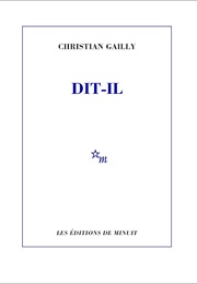 Dit-Il (Christian Gailly)