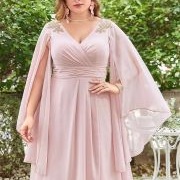 Beaded Embellishments on Both Shoulders