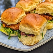 Mango Chutney and Chicken Slider