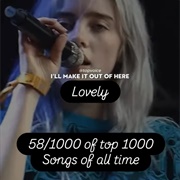 #404 Lovely by Billie Eilish Featuring Khalid