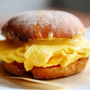 Scrambled Egg Ciabatta Sandwich