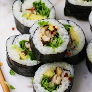 Shiitake Mushroom Sushi