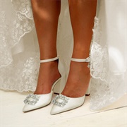 Shoes With Buckles for Bride