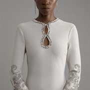 Keyhole Edged in Jewels