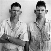 Dresie and Casie, Twins, Western Transvaal (Roger Ballen)