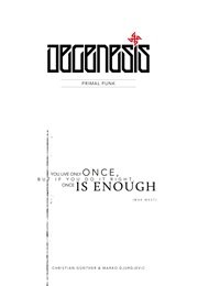 Degenesis: Primal Punk (Christian Günther Und Marko Djurdjevic)