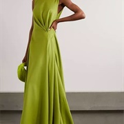 Side Gather on Dress