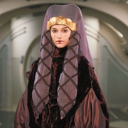 Padme's Purple Head Piece Outfit - Star Wars