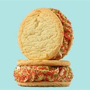 Sugar Cookie Ice Cream Sandwich
