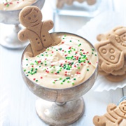 Creamed Butter and Golden Yellow Sugar and Gingersnap Yogurt Bowl