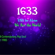 #7710 We Are the World by USA for Africa