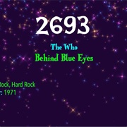#8042 Behind Blue Eyes by the Who