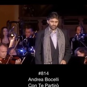 #602 Con Te Partiro by Andrea Bocelli
