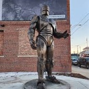 Robocop Statue, Detroit