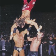 Benoit V Michaels V HHH - Wrestlemania XX