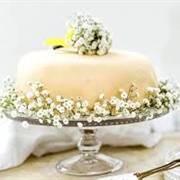 Cake Covered in Marzipan