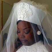 Hat With Veil Over Top
