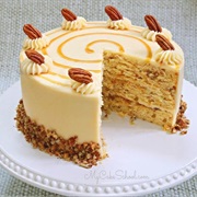 Toffee Pecan Caramel Cake