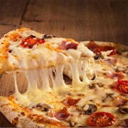 Provolone and Mozzarella Pizza (Papa's Cheese Blend Pizza)