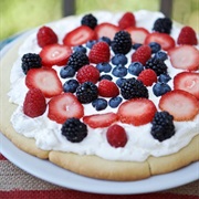 Summer Dessert Pizza