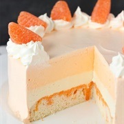 Orange Ice Cream Cake