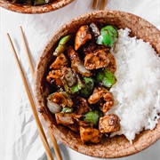 Chicken in Black Bean Sauce