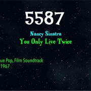 #8808 You Only Live Twice by Nancy Sinatra