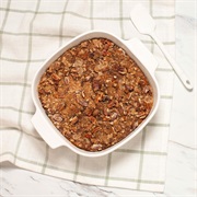 Sweet Potato Casserole With Nut Topping