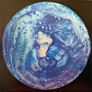 Full Circle (Foam and Sand, Robot Koch, 2021)