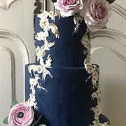Matte Finish Wedding Cake