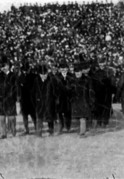 President Roosevelt at the Army-Navy Game (1901)