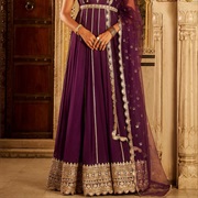 Metallic Border, Hem of Skirt