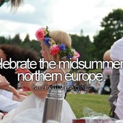 Celebrate Midsummer Eve in Northern Europe