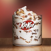 Mcdonald's Kit Kat Banana Split McFlurry