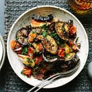 Roasted Eggplant With Za'atar