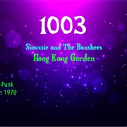 #7502 Hong Kong Garden by Siouxsie & the Banshees