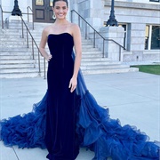 Tulle Train on Dress