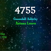 #8597 Autumn Leaves by Cannonball Adderley