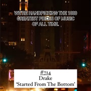 #1186 Started From the Bottom by Drake