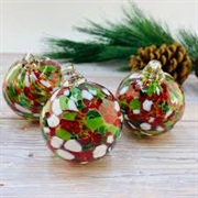 Glass Christmas Ornaments