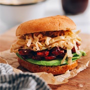 BBQ Tempeh Sandwich